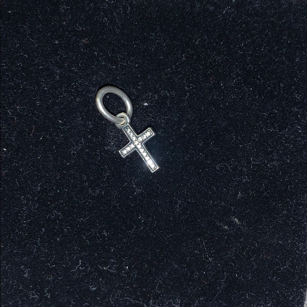 Cross pandora charm